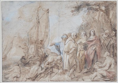 La llamada de Pedro y Andrés de Jacob Jordaens