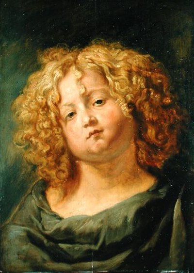 La Chica de Cabello Rizado de Jacob Jordaens