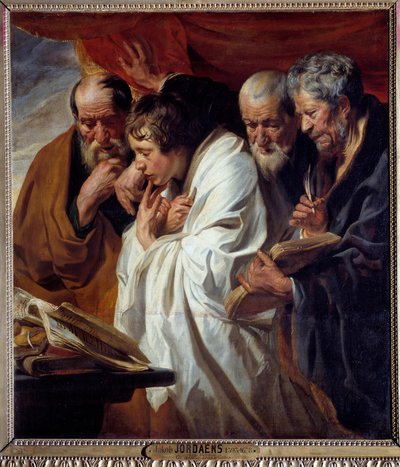 Los cuatro evangelistas de Jacob Jordaens
