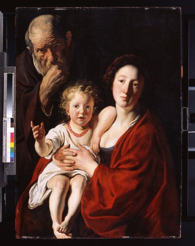 La Sagrada Familia de Jacob Jordaens