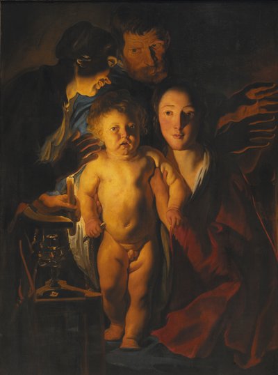 La Sagrada Familia de Jacob Jordaens