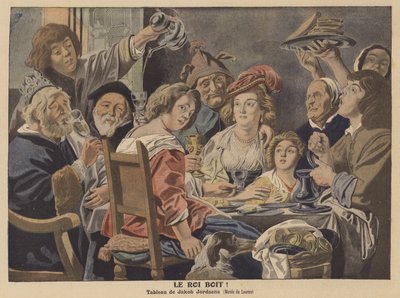 El rey bebe de Jacob Jordaens