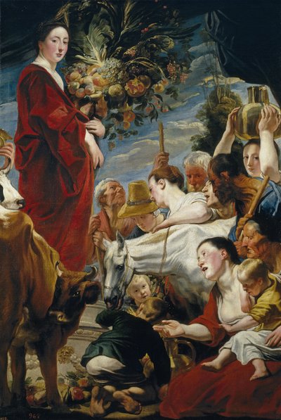 La ofrenda a Ceres de Jacob Jordaens