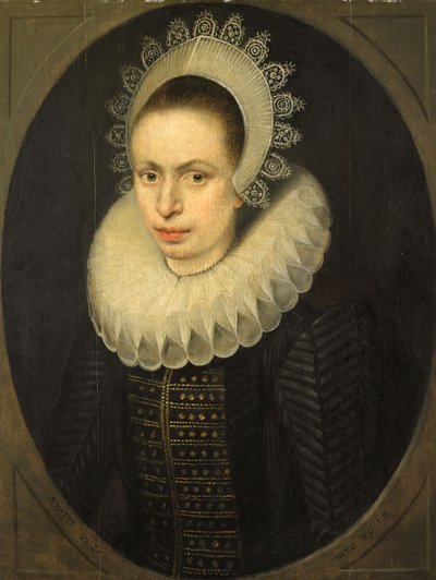 Retrato de Antoinette Walleran de Jacob Lambrechtsz Loncke
