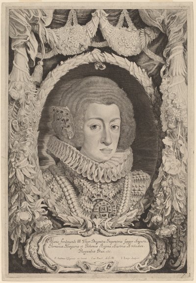 María Ana de España de Jacob Louis after Pieter Claesz Soutman