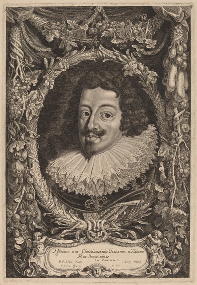 Luis XIII, Rey de Francia de Jacob Louis after Sir Peter Paul Rubens