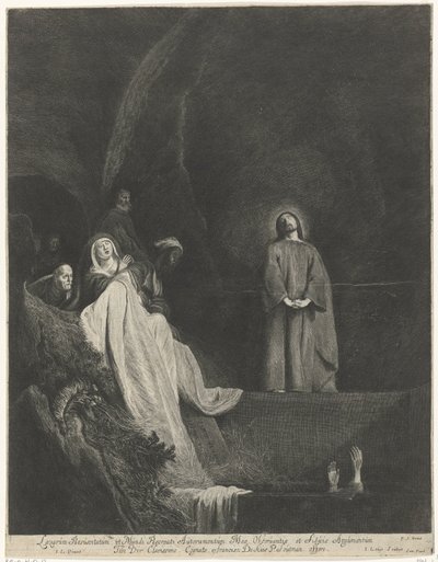 Resurrección de Lázaro de Jacob Louys