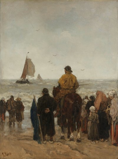 Llegada de los barcos
Llegada de los barcos de Jacob Maris