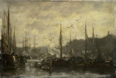 Vista del puerto de Jacob Maris