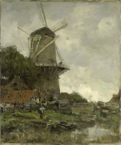 El molino de viento de Jacob Maris