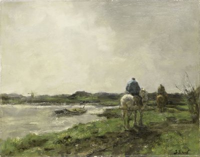 Camino de sirga de Jacob Maris