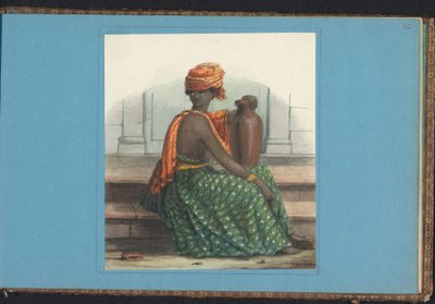 Mujer en koto misi
Álbum de dibujos de Surinam, p.42(r) (50) (título de la serie) de Jacob Marius Adriaan Martini van Geffen
