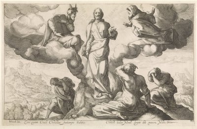 transfiguración de Jacob Matham (rejected attribution)