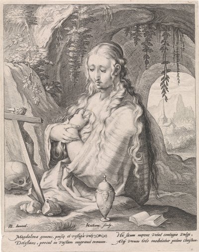 María Magdalena a Boetawardi de Jacob Matham