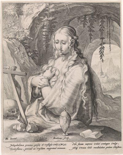 María Magdalena a Boetawardi de Jacob Matham