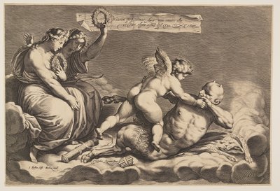 Sartén de Cupido de Jacob Matham