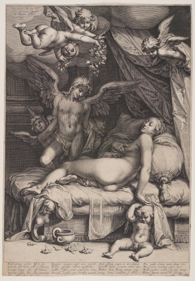 Cupido y Psique de Jacob Matham