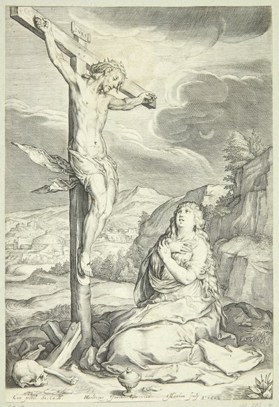 La arrepentida María Magdalena de Jacob Matham