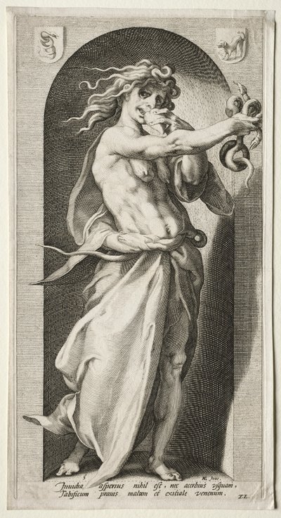 Envidia, 1593 de Jacob Matham
