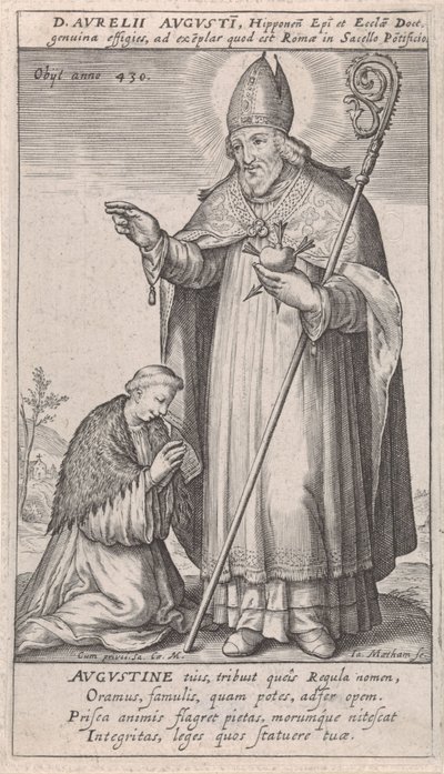 H. Agustín de Jacob Matham