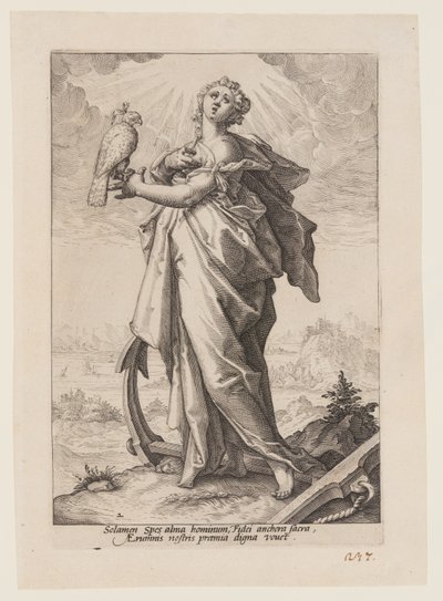 Esperanza, de Las Virtudes de Jacob Matham