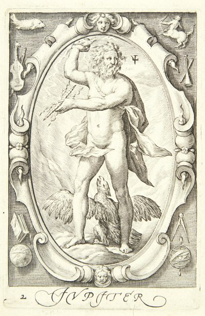 Júpiter de Jacob Matham