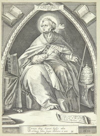 Los padres de la iglesia de Jacob Matham