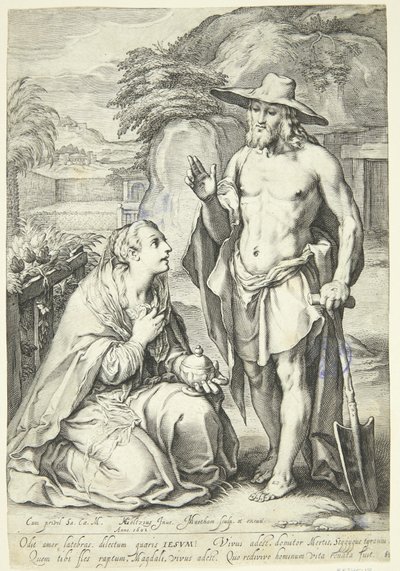 Noli me tangere de Jacob Matham