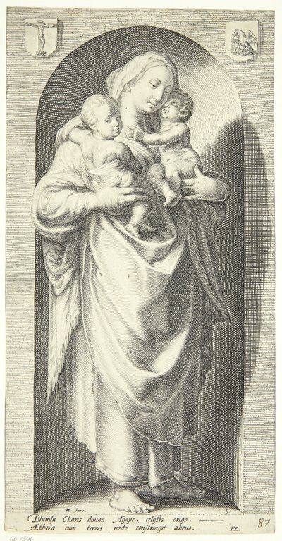 Caridad de Jacob Matham