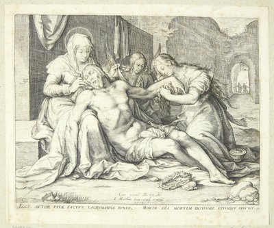 Piedad de Jacob Matham