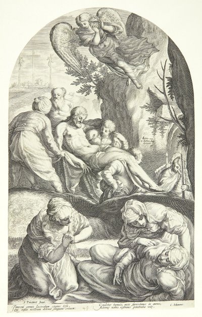 El Entierro de Cristo de Jacob Matham