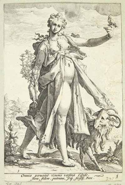 Lujuria de Jacob Matham