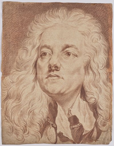 Retrato del maestro universitario de esgrima Carl Freyheit de Jacob Matthias Schmutzer
