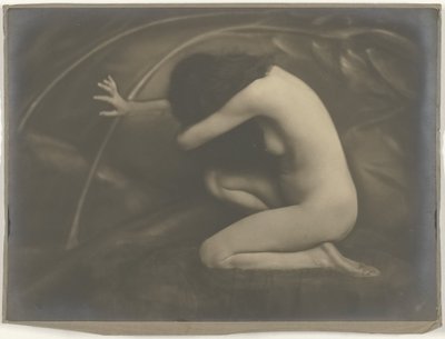 Desnudo femenino arrodillado de Jacob Merkelbach (attributed to)