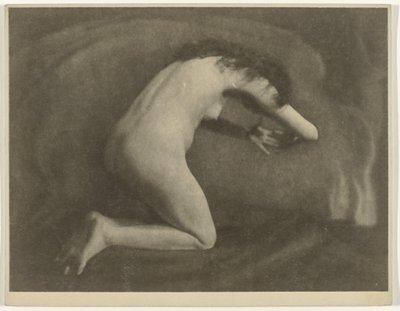 Desnudo femenino arrodillado de Jacob Merkelbach