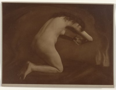 Desnudo femenino arrodillado de Jacob Merkelbach