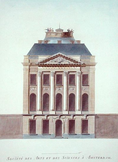 Sociedad de Artes y Ciencias, Ámsterdam, de 