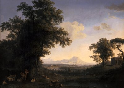 Paisaje arcadiano de Jacob Philippe Hackert