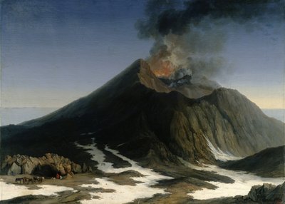 La erupción del Etna de Jacob Philippe Hackert