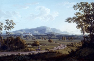 Vista de Persano de Jacob Philippe Hackert