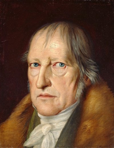 Retrato de Georg Wilhelm Friedrich Hegel (1770-1831) de Jacob Schlesinger