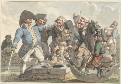 Caricatura sobre la grada de 1810 de Jacob Smies