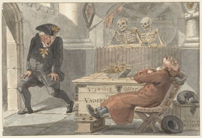 Viñeta sobre el sacrificio voluntario por la patria de Jacob Smies
