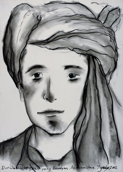 Durabali, 18 años joven, Bamyan, Afganistán, 2002 de Jacob Sutton