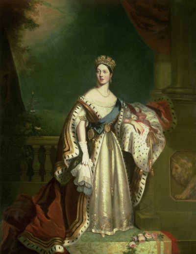 Reina Victoria (1819-1901) 1867 de Jacob Thompson