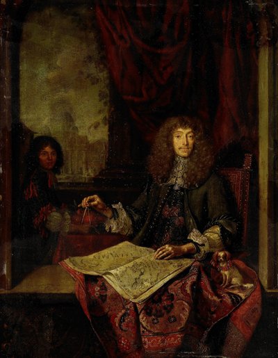 Retrato de Carel Quina (1622-89), Caballero del Santo Sepulcro y explorador de Asia nacido en Ámsterdam de Jacob Toorenvliet