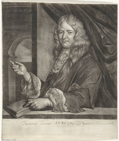 Retrato de Theodorus Craanen de Jacob Toorenvliet