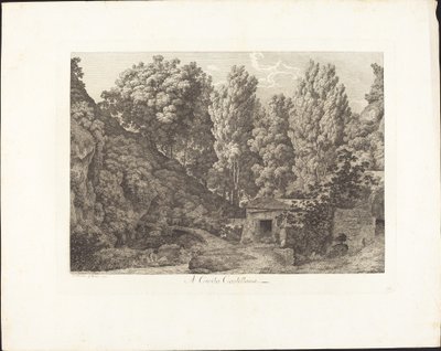En Civitá Castellana de Jacob Wilhelm Mechau