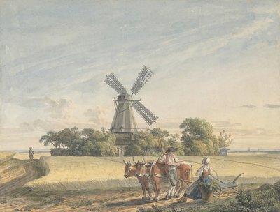 Paisaje, 1785 de Jacob Wilhelm Mechau