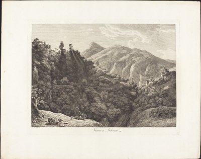 Cerca de Subiaco de Jacob Wilhelm Mechau